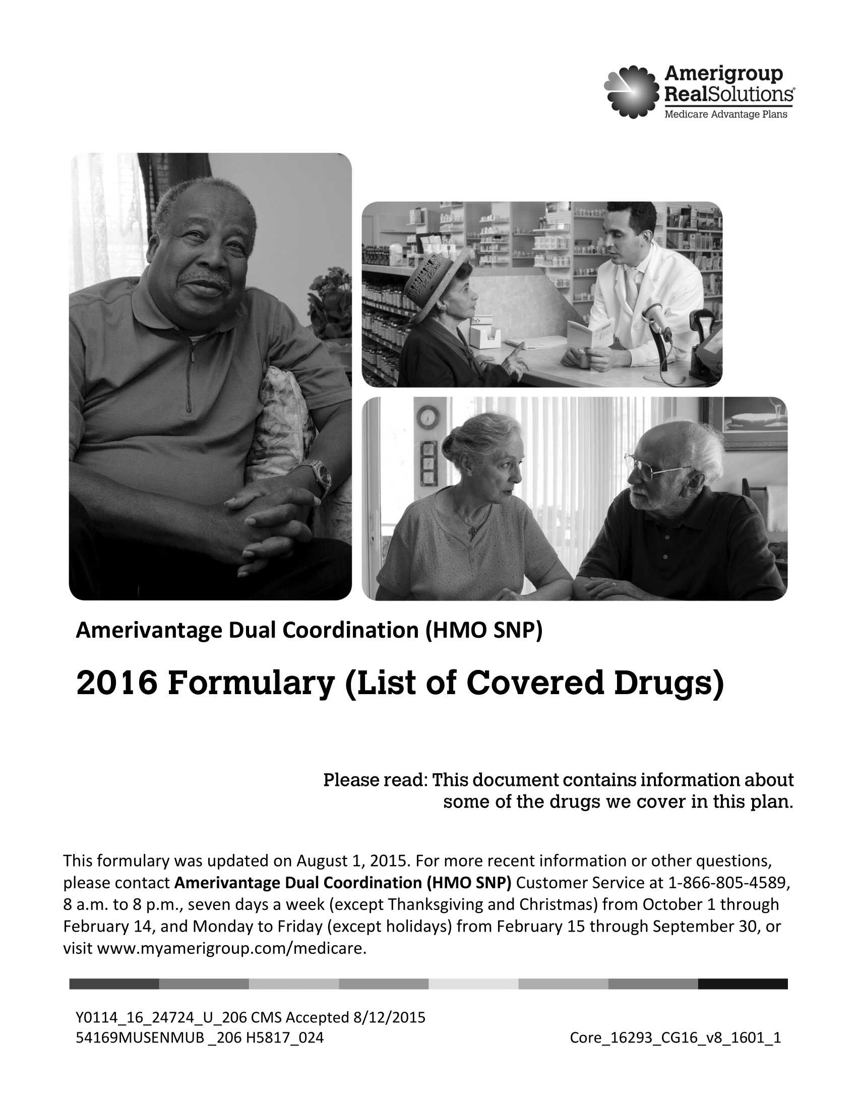 Amerigroup Specialty 2016 Formulary